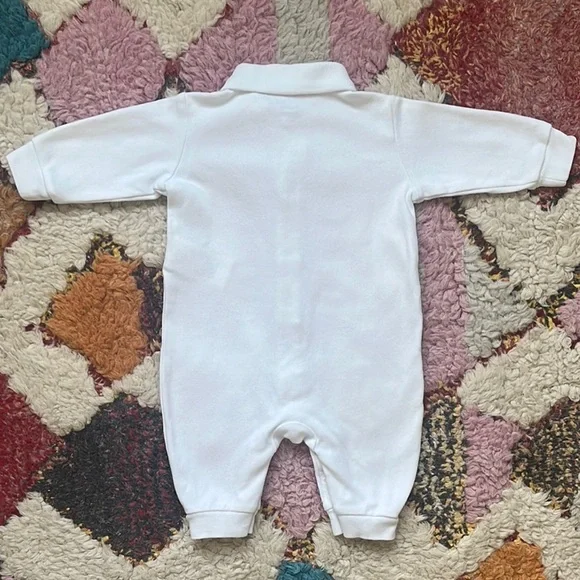 Ralph Lauren Baby One Piece Long Sleeve Playsuit Size 0-3 Months - Picture 7 of 7